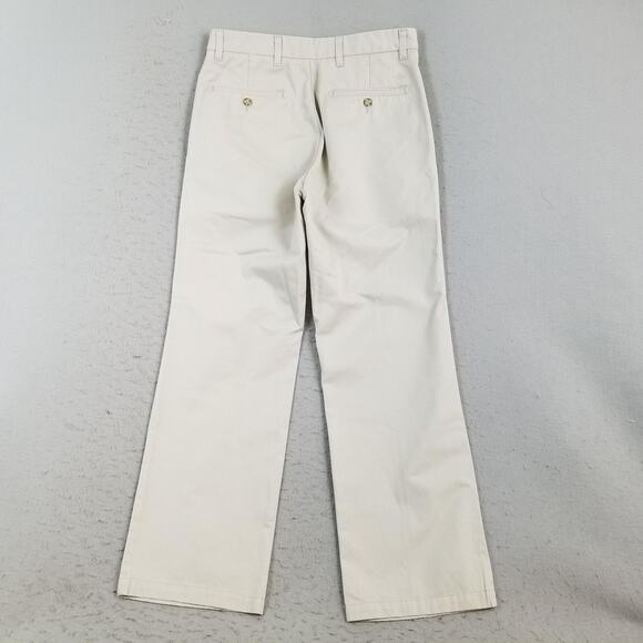 Dockers Pants Mens 32x32 Khaki D3 Classic Fit Flat Front Straight Leg Chino - Picture 5 of 14